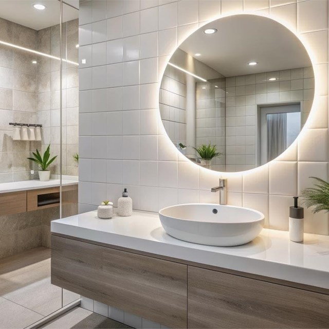 3 motivos por los que integrar espejos en el baño