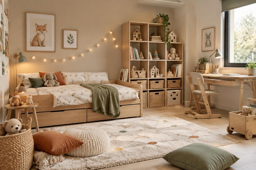 6 ideas de interiorismo para habitaciones infantiles que crecen con tus hijos