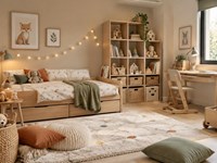 6 ideas de interiorismo para habitaciones infantiles que crecen con tus hijos