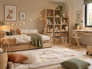 6 ideas de interiorismo para habitaciones infantiles que crecen con tus hijos