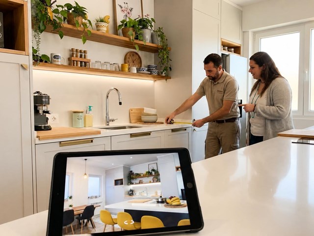 Apuesta por nuestras cocinas económicas en Vigo con diseño italiano a medida