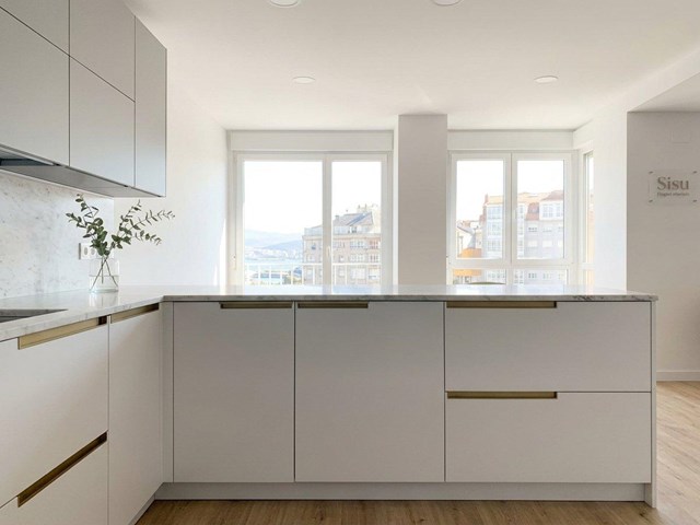 Atrévete con nuestras cocinas minimalistas Flux Swing de diseño puro en Vigo