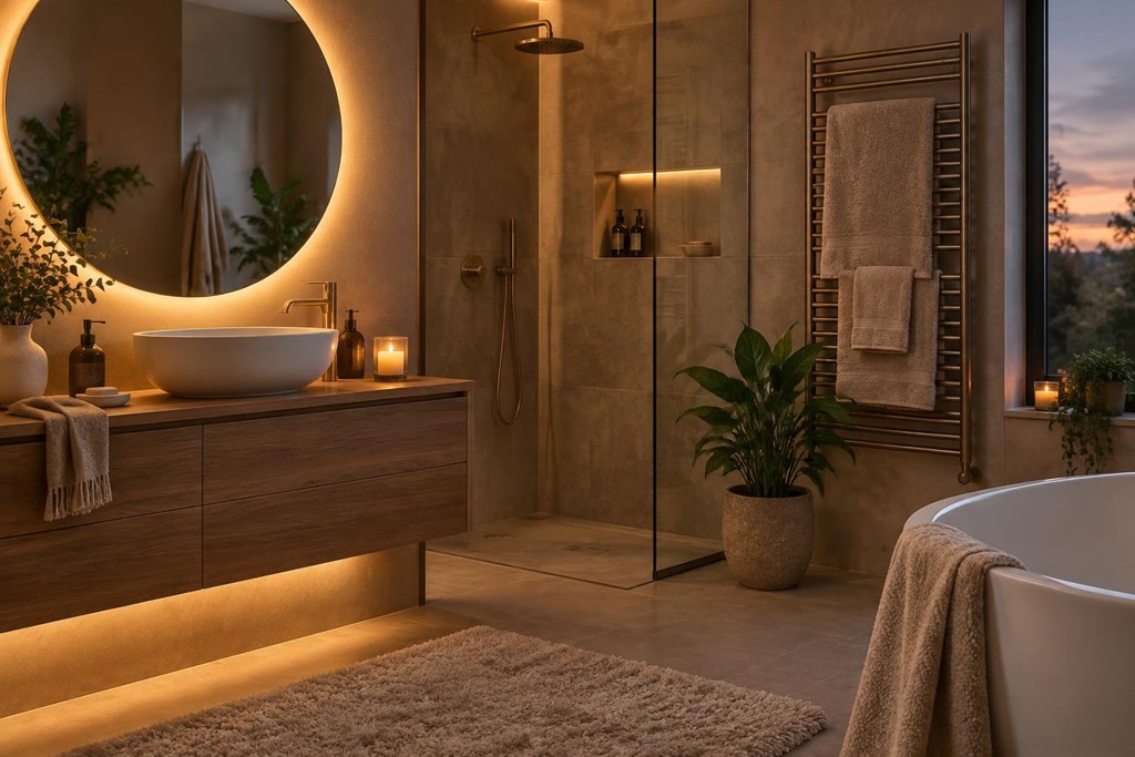 ¿Cómo conseguir un baño cálido y acogedor para los meses de frío?