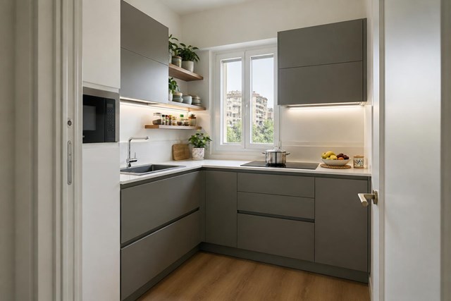Hacemos cocinas a medida para espacios reducidos en Vigo - Imagen 1